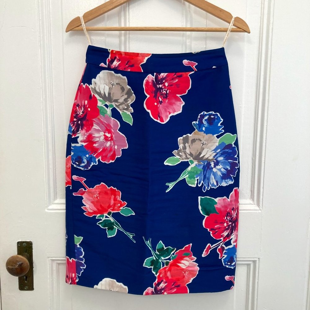 Kate Spade Floral Pencil Skirt
